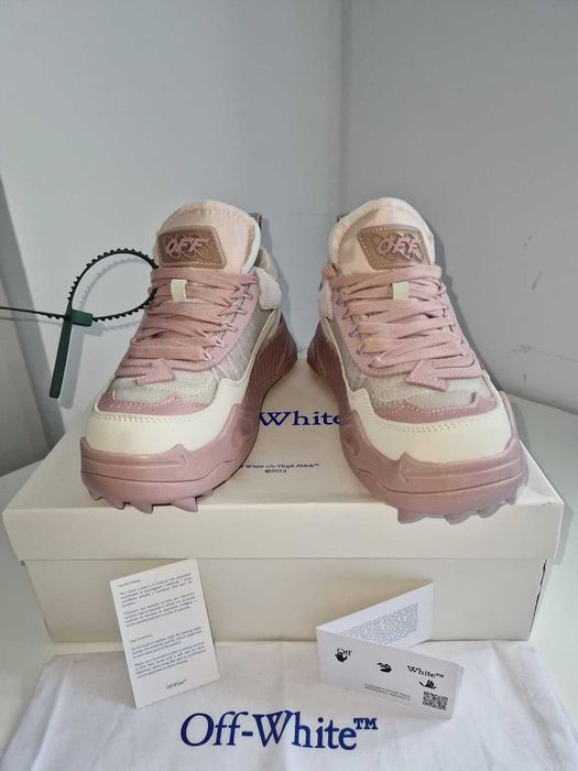 Off-White Odsy 1000 Beige Pink Size 40(2 pairs)
