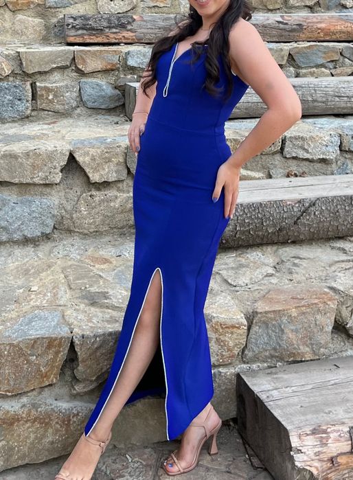 Rochie ocazie albastru royal