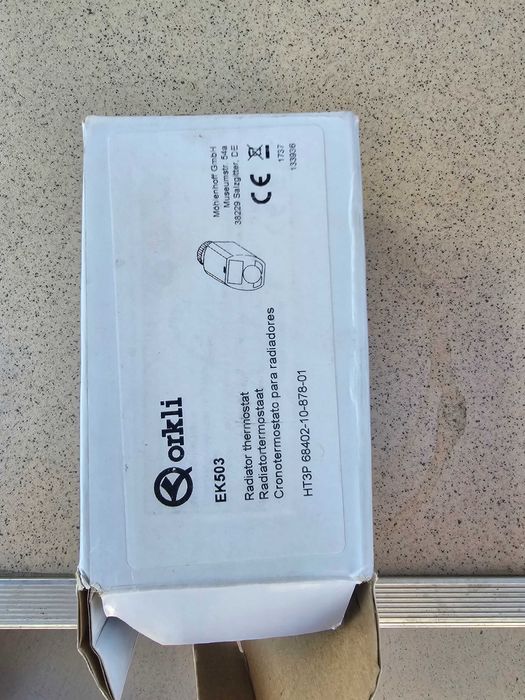Cap termostatic electronic