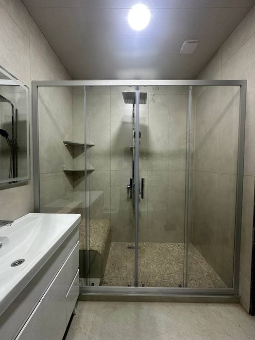 Прямые душ кабины на заказ!