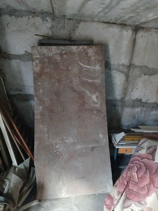 Продам лист 2 мм .б/у,100 см.×200 см.