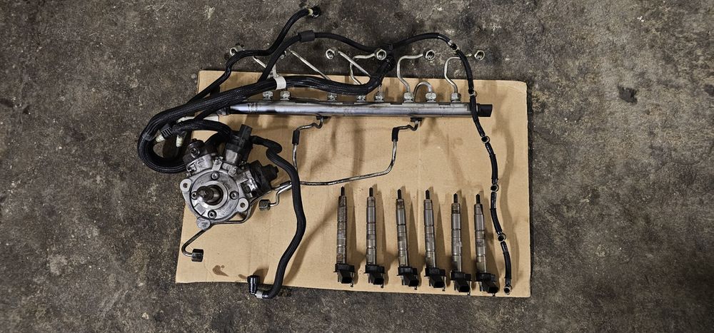 Kit Injectie Pompa Rampa Injectoare N57 313cp BMW Seria 5 6 7 X5 X6