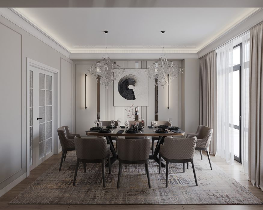 Услуги Дизайнера интерьера, дизайн интерьер хай-тек минимализм неоклас