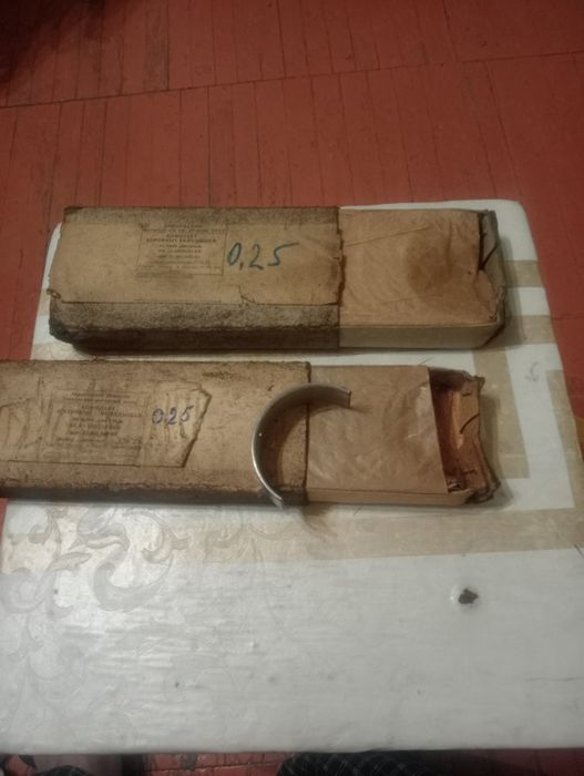 Вкладыши на коленвал