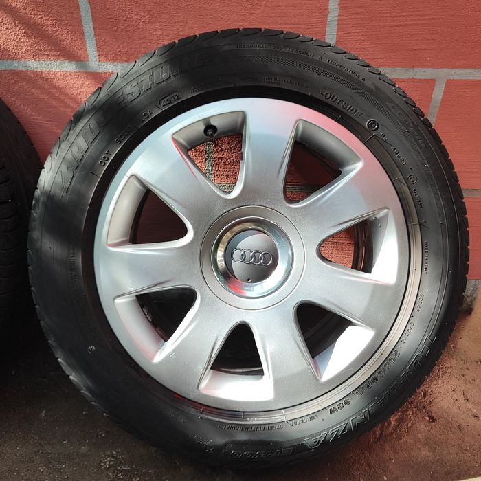 Джанти с гуми5х12  ЕТ42  централен отвор 57.1  7J  16/205/60