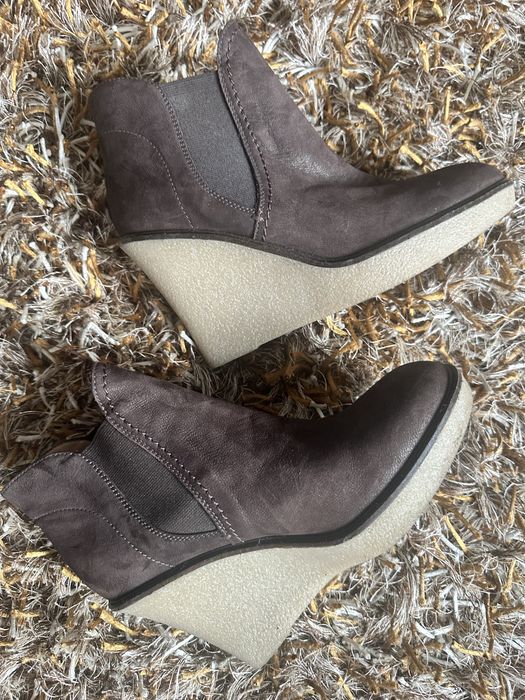 Botine de piele Emporio Armani nr 38