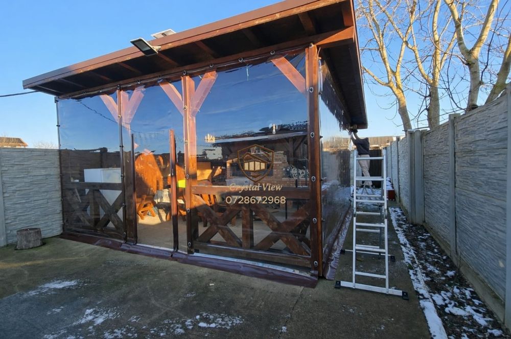 Folie PVC/ Închideri terase