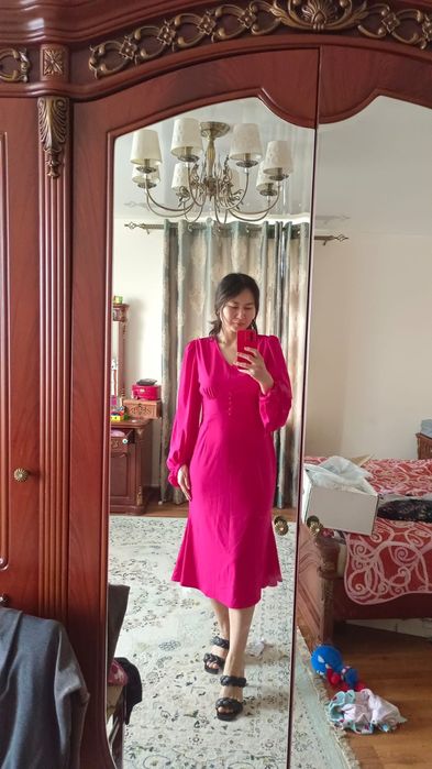 Платье шифоновое