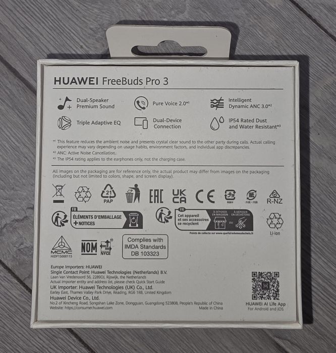Casti Huawei FreeBuds Pro 3 Ceramic White