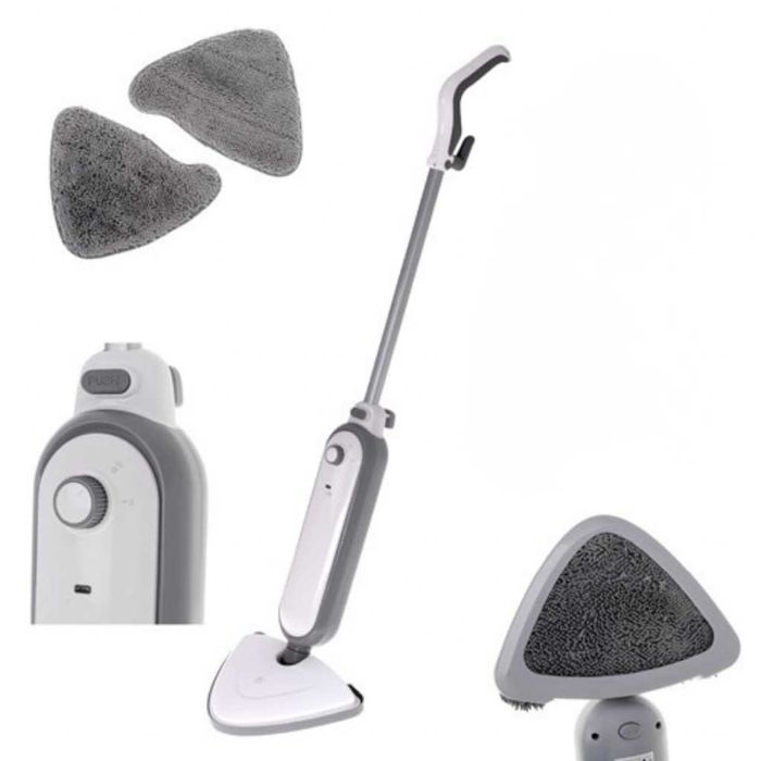 Мощен парен моп 1300W – дълбоко почистване, 25 г/мин пара и приставка за килими, почистване без химикали