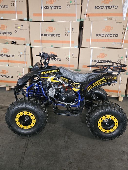 Atv 125cc kxd lemon nou pentru copii nou cu garantie si livrare