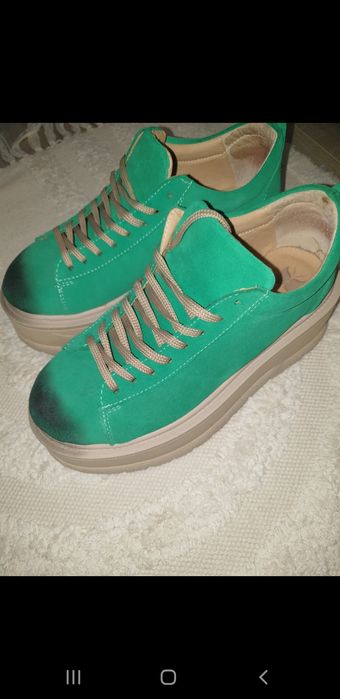 Sneakers  piele naturala