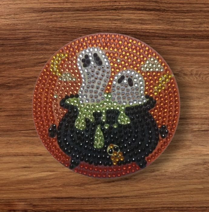 Set de 2 Suporturi cană Halloween