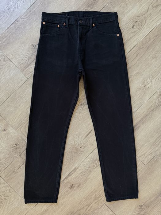 Blugi LEVIS 521 Made in EU 2001 Negru Barbati | Marime 34 x 32 (Talie 84 cm)