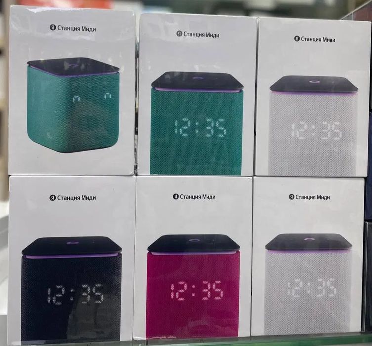 Яндекс станция алиса миди 24вт • умная колонка •