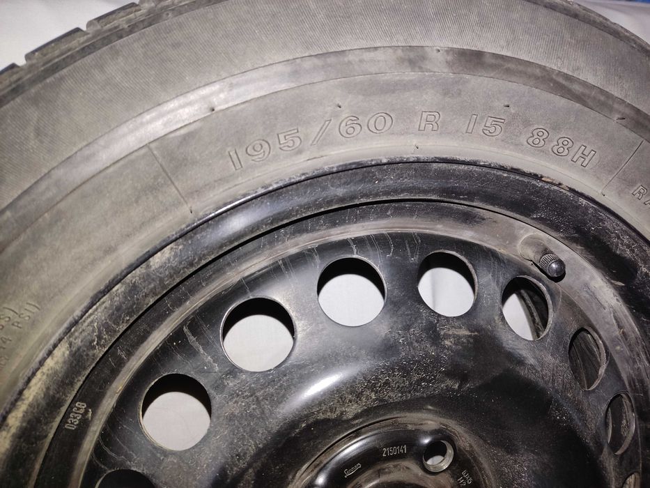 15 цола, 4x100 резервна гума \ джанта за Опел Астра G или Тигра.