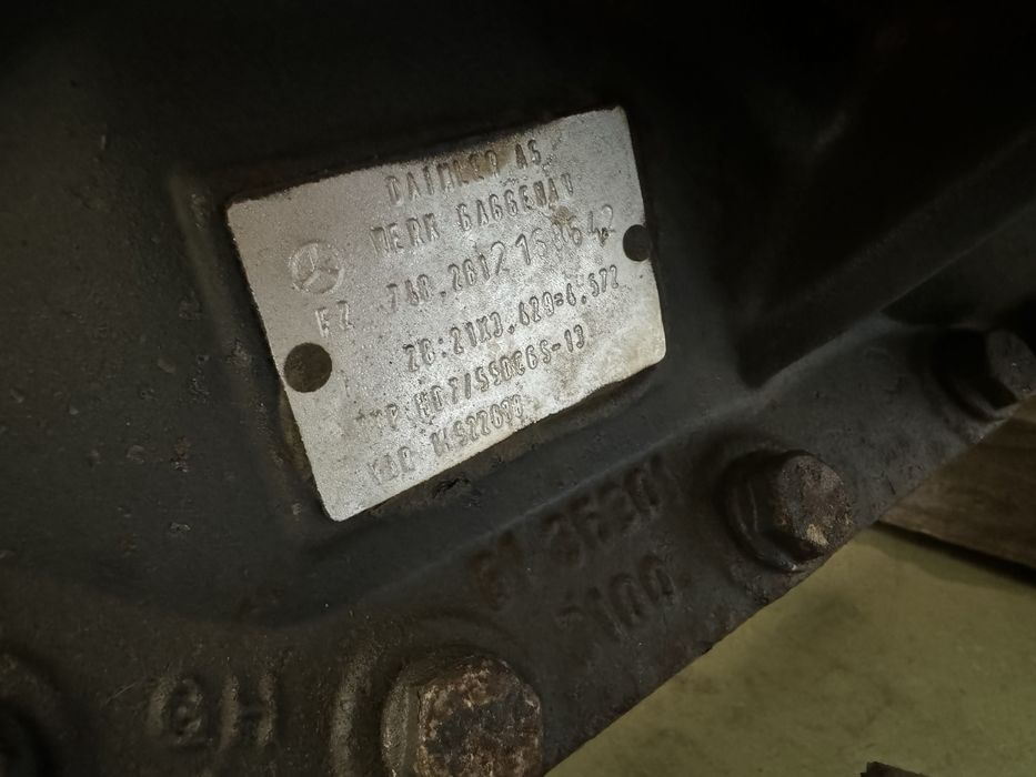 Punti interaxial Mercedes-Benz Actros MP1/MP2/MP3 - aprox 40.000 km