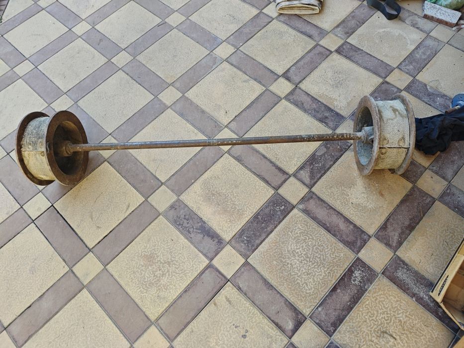 Штанга 40 кг самоделка