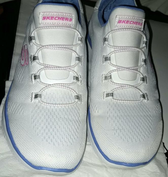 Skechers Summits, memory foam, alb, 37