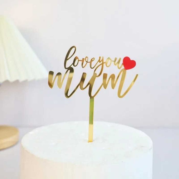 Topper/decoratiune Happy Birthday