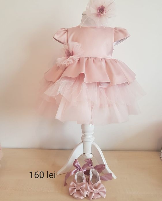 Rochiță elegant 3_6 luni 68 cm