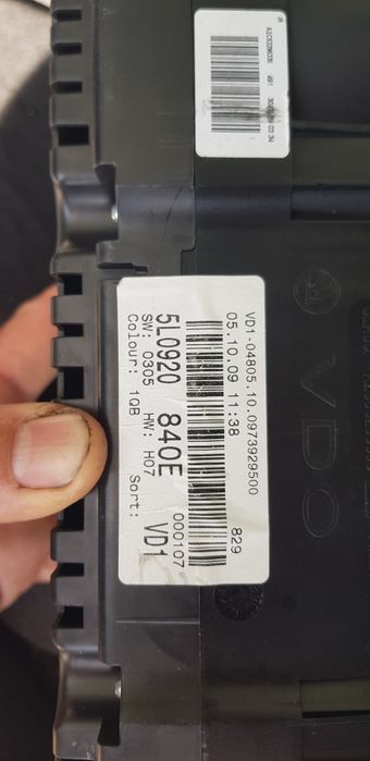 Ceasuri bord skoda yeti