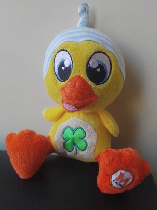 Плюшена СВЕТЕЩА играчка Патенце / Пиленце