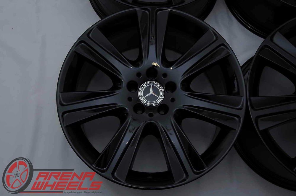 Jante Noi 19 inch Originale Mercedes S-Class W222 R19 Negru