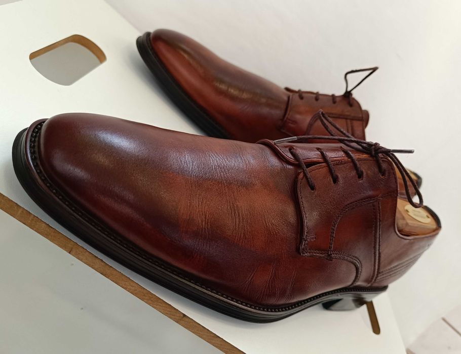 Pantofi derby 45 45.5 premium LLOYD piele naturala moale