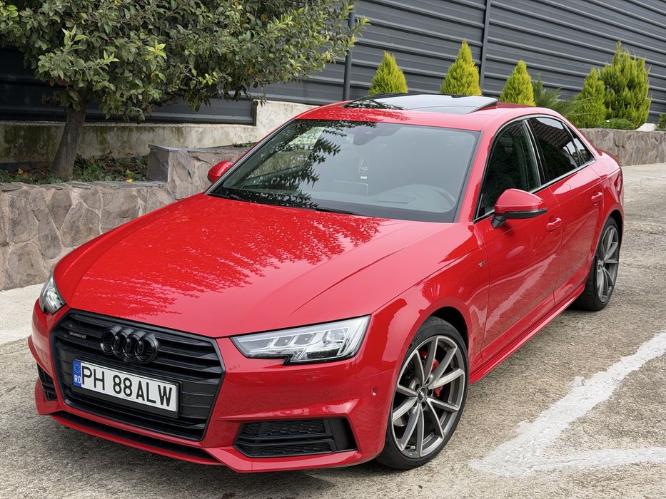 Audi A4 B9 2.0 TDI S-Line 190 CP quattro S tronic | Matrix | B&O | HUD | 360° | Trapa