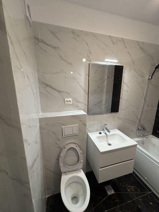 Oglinda de baie cu led