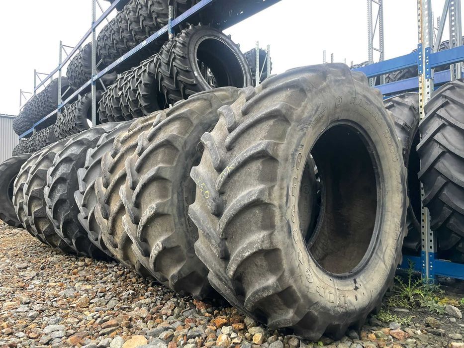 OCAZI 600/65r34 cauciucuri spate FIRESTONE cu garantie case same deutz