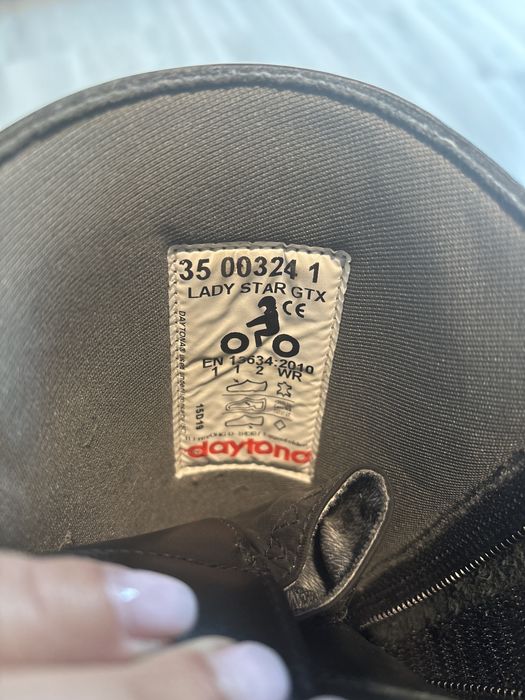 Cizme moto Daytona Lady Star GTX dama numarul 36