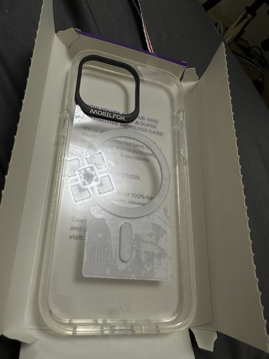 Husa + folie mobilfox Iphone 14 pro max