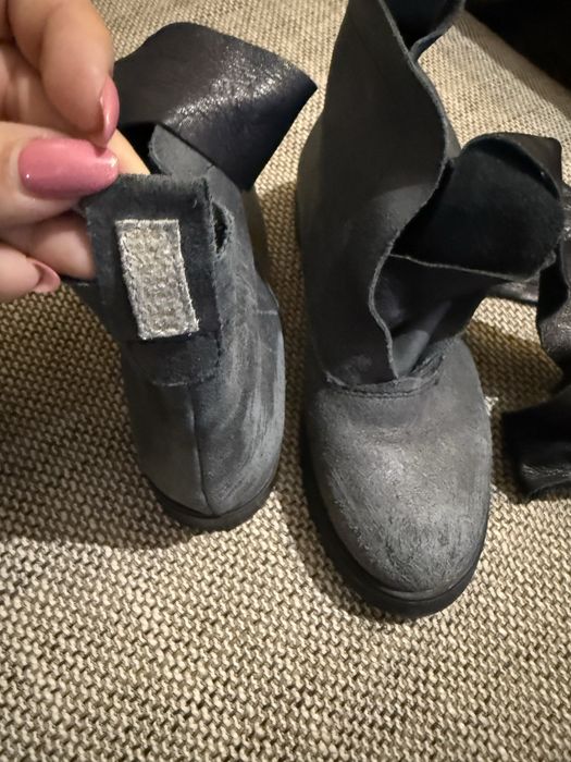 Боти Fetish естествена кожа