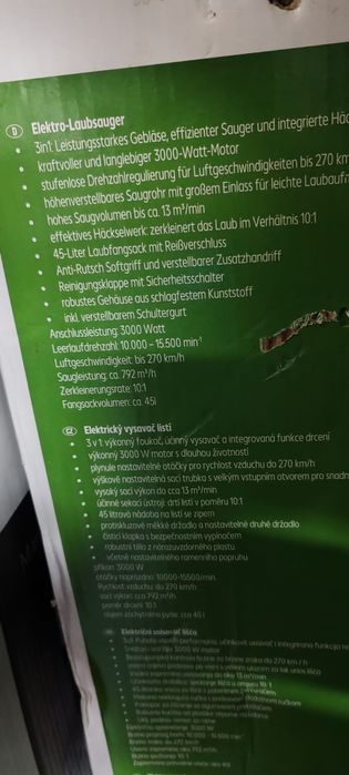 Aspirator -Suflanta frunze