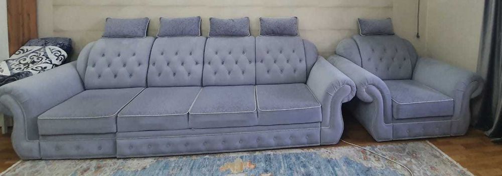 Продам диван с креслом пр-во г Челябинск