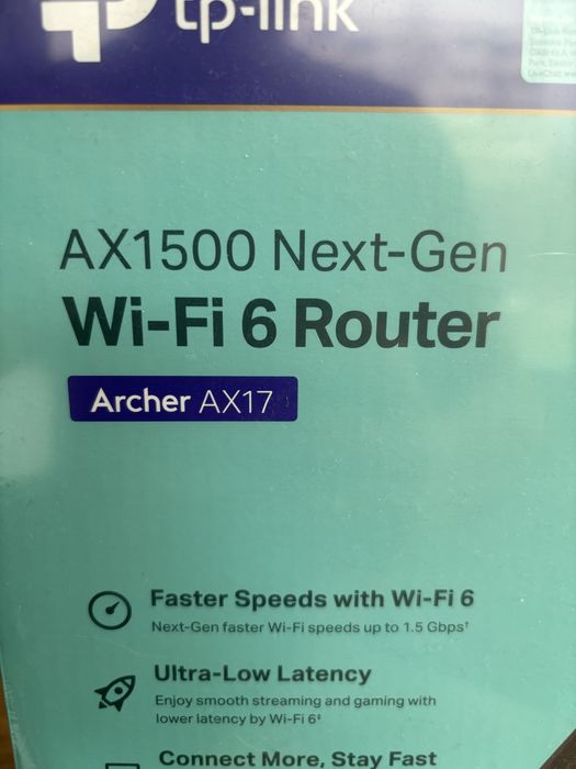 Рутер TP-LINK Archer AX17 / AX1500