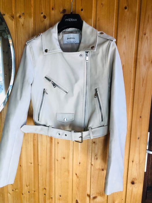 Geaca fata -marimea 13-14 ani, S, biker,,nu palton  NEXT,ZARA