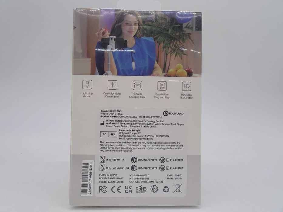 Hollyland LARK C1 DUO Sistem de microfon wireless IOS