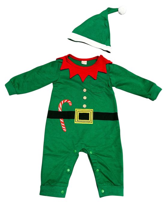 Лот КОЛЕДНИ дрехи за бебе 3-6 месеца за Фотосесия