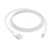 Cablu de date Apple Lightning la USB-A compatibil cu o varietate de dispozitive Apple, inclusiv iPhone-uri și iPad-uri