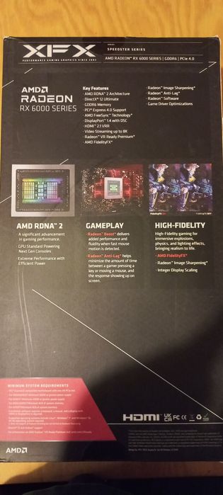 Placa video XFX Radeon RX 6600 XT Speedster