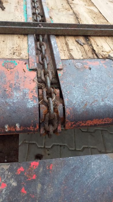 Mig gunoi de pante 3,7t / Remorca pentru fertilizat balegar