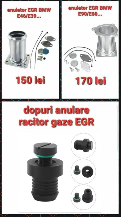 Kit BMW N47 (dopuri) anulare clapete admisie N47 2.0 D