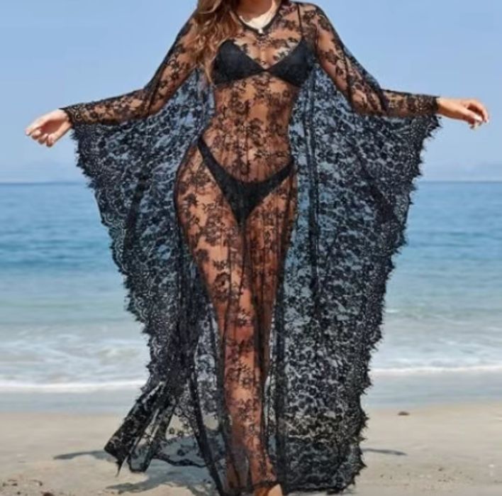 Туника для пляжа (платье, парэо, накидка )