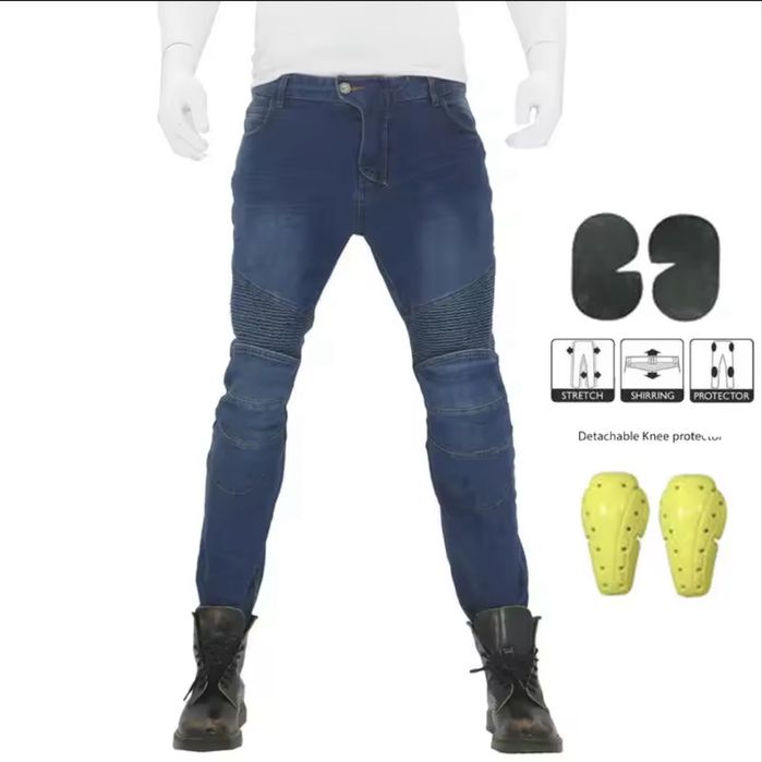 Blugi moto cu protectii