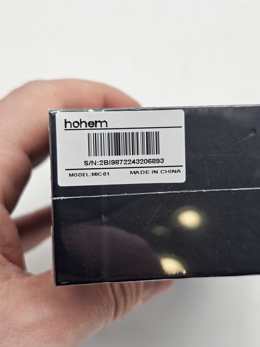 Microfon Hohem (2TX + 1RX + Carcasa de incarcare )Tip-C