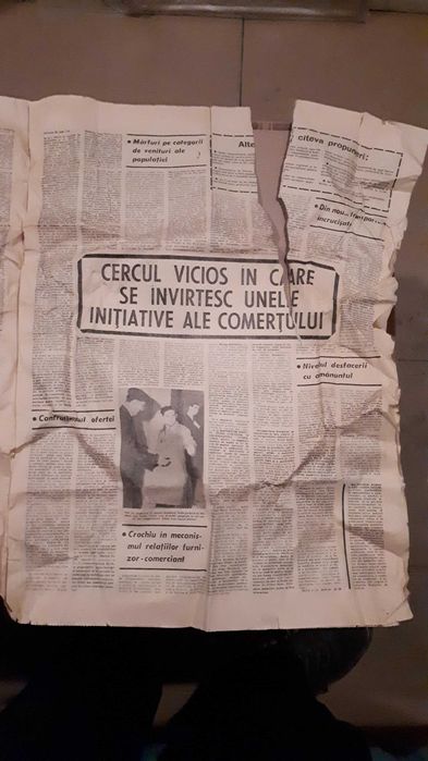 Ziarul Munca, 30 ian 1968, vintage, de colectie