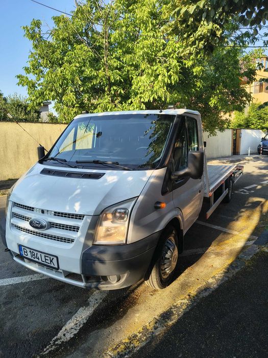 Platforma tractari Ford Transit 2012 cu AC